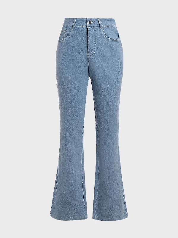 Huge Price Cut Summer 2023-Ultra High Rise Stretch Flare Jeans